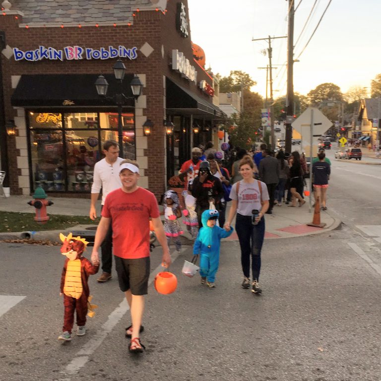 2018 Annual Brookside Halloween Trick or Treat Event in Kansas City